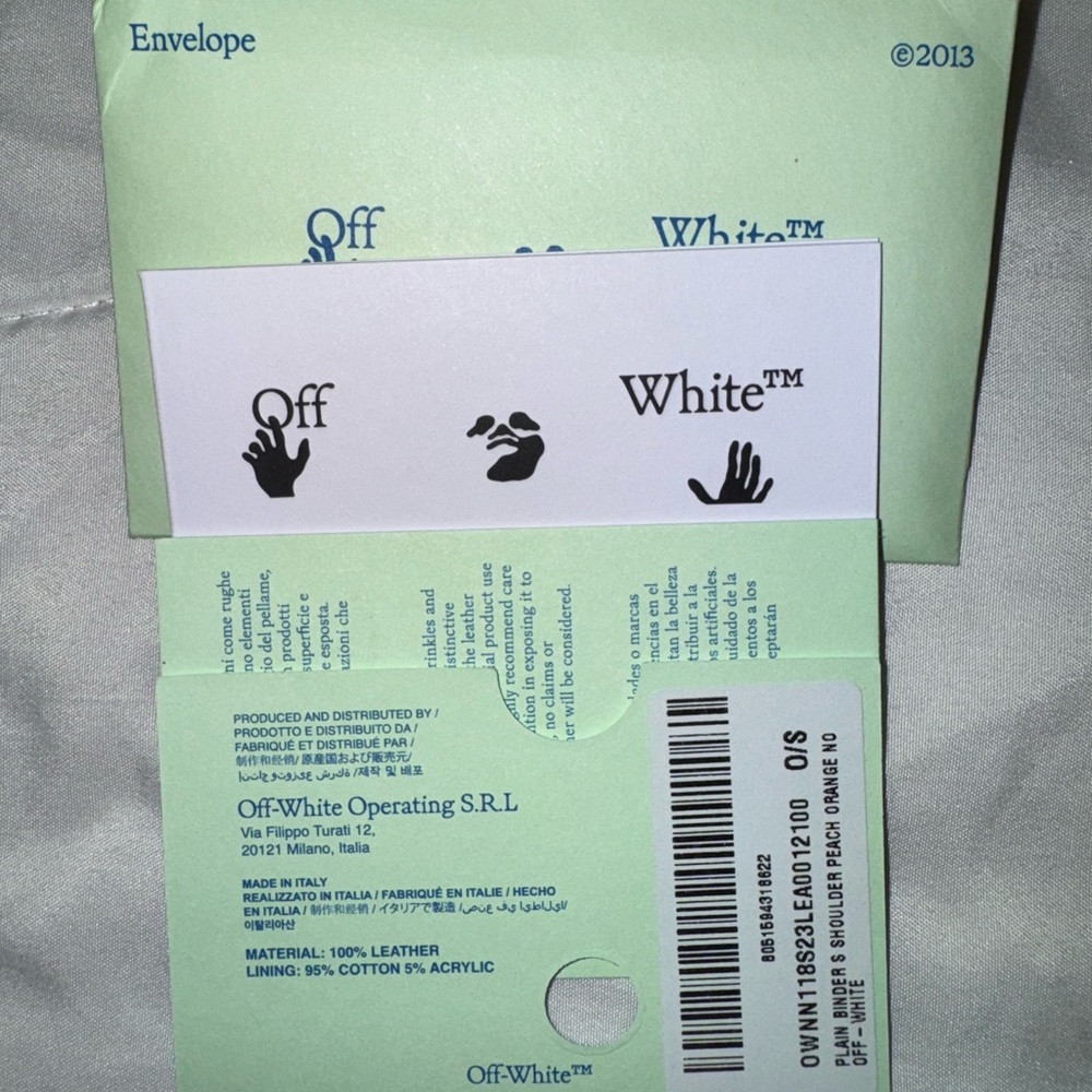 Off-White Binder Shoulder Bag - image 8